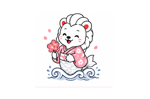 SAJi Sakura mascot