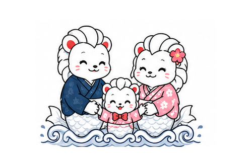 SAJi family mascot