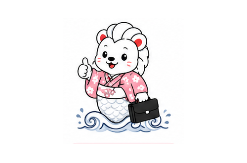 SAJi Business mascot