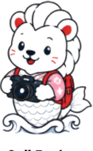 SAJi Explorer mascot