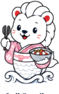 SAJi Foodie mascot