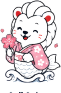 SAJi Sakura mascot